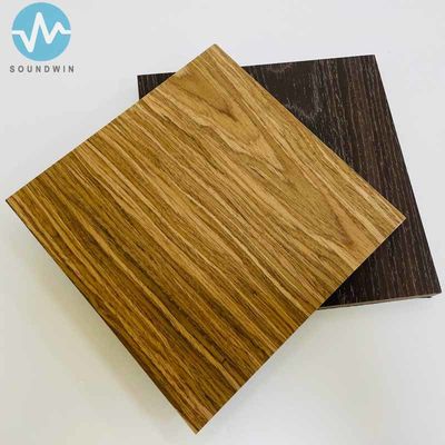 Acústica Invisible Microperforado Panel acústico MDF Panel Trampa El ruido para los espacios públicos